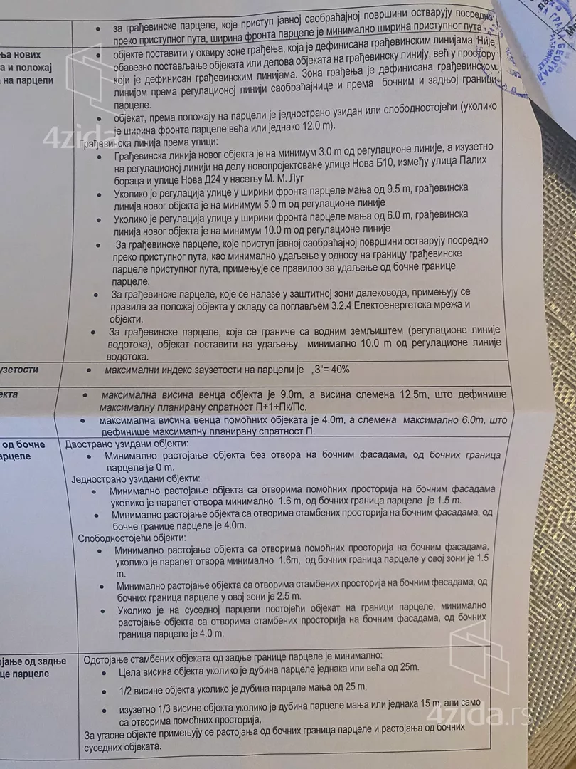 Građevinsko zemljište | 4zida