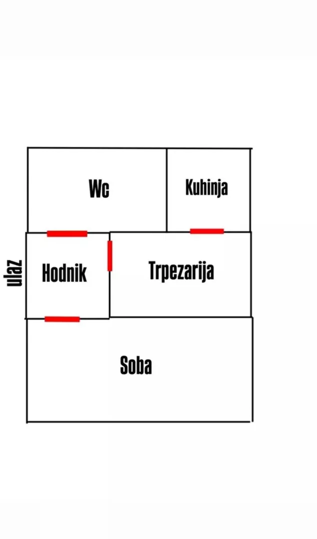 Jednosoban stan | 4zida