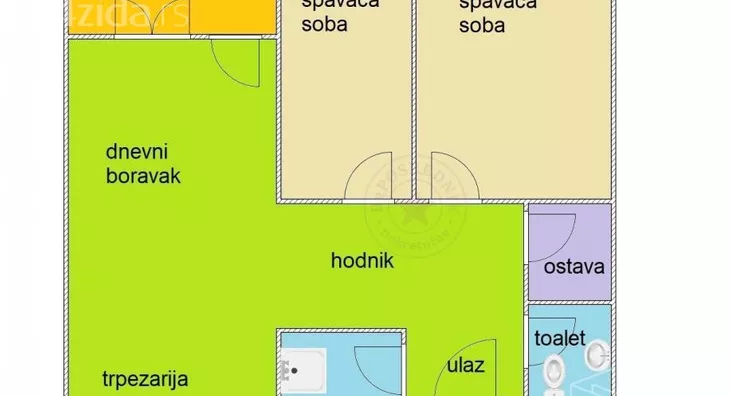 Trosoban stan | 4zida