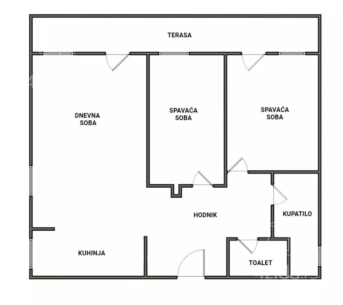 Trosoban stan | 4zida