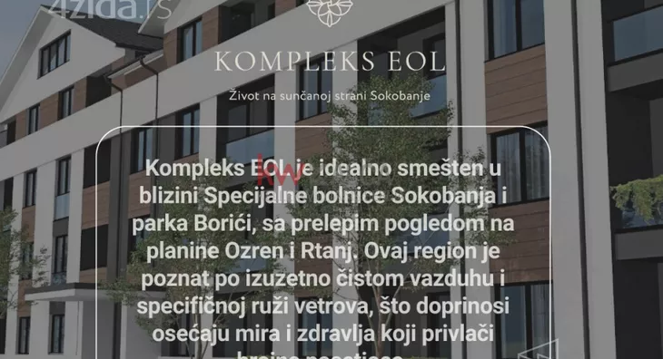 Jednoiposoban stan | 4zida