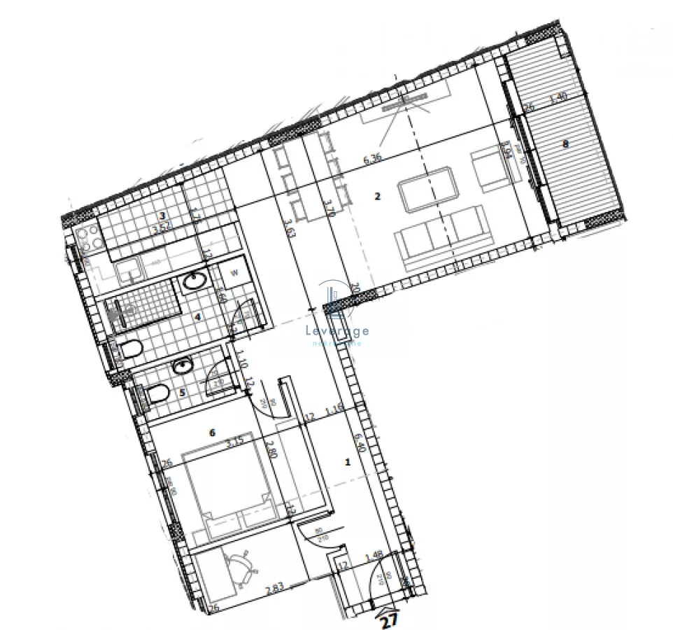 Trosoban stan | 4zida