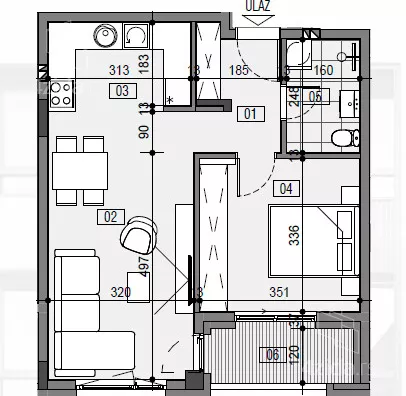 Dvosoban stan | 4zida