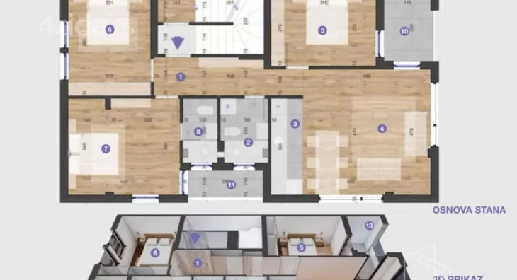 Četvorosoban stan | 4zida