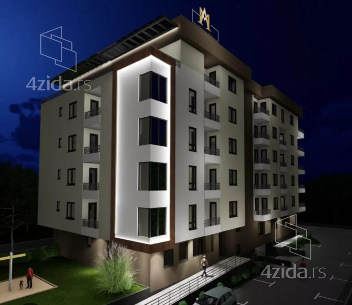 Jednoiposoban stan | 4zida