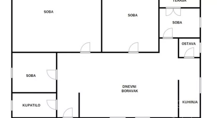 Četvoroiposoban stan | 4zida