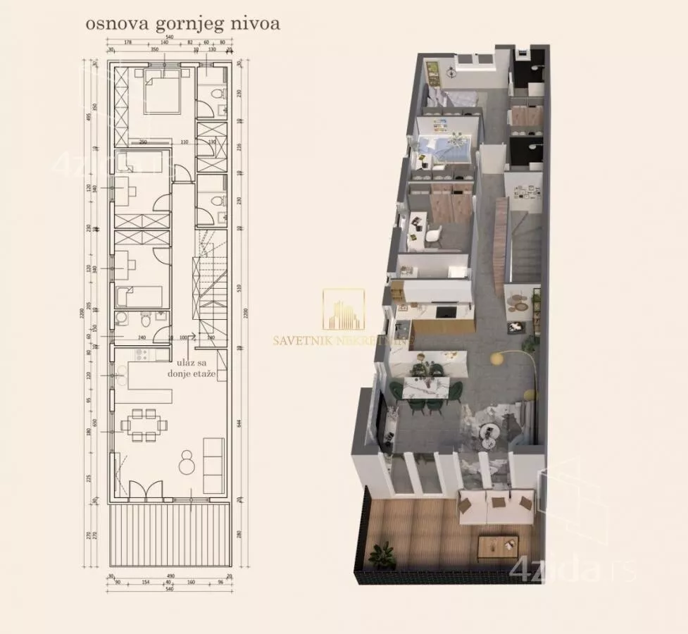 Četvorosoban stan | 4zida