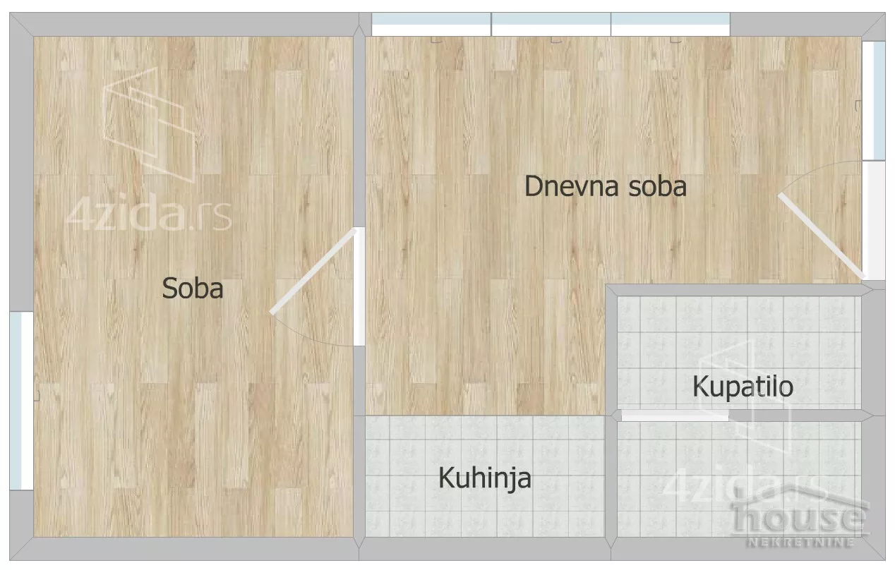 Jednosoban stan | 4zida