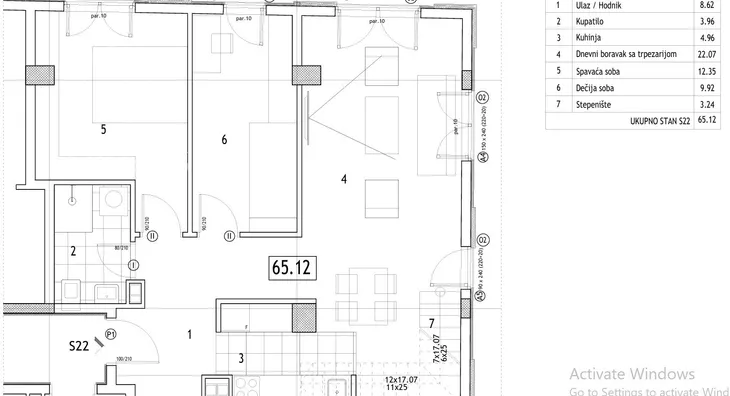 Trosoban stan | 4zida