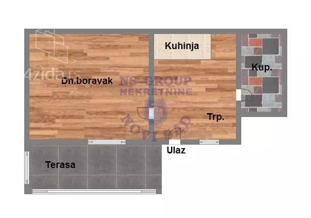 Jednosoban stan | 4zida