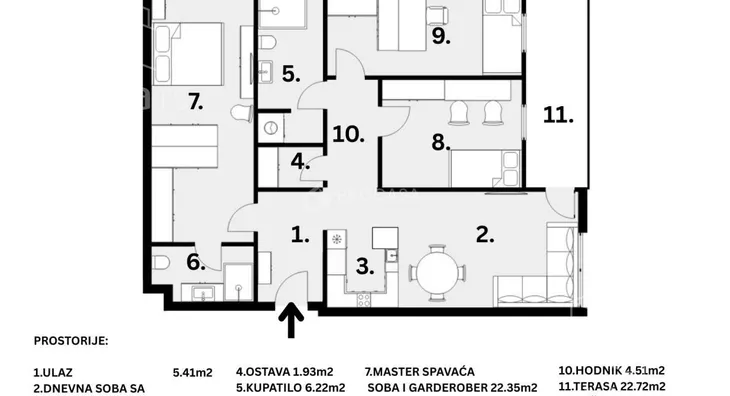 Četvorosoban stan | 4zida