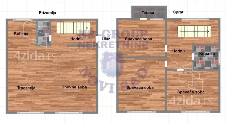 2-etažna kuća | 4zida