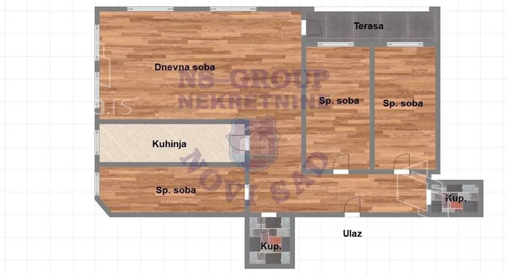 Četvorosoban stan | 4zida