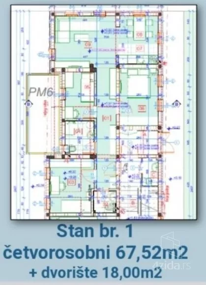 Troiposoban stan | 4zida