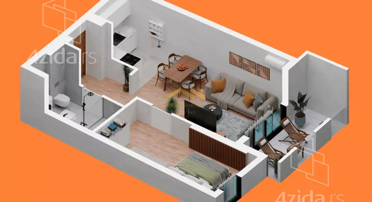 Dvosoban stan | 4zida