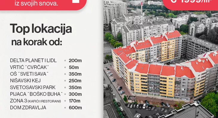 Dvosoban stan | 4zida