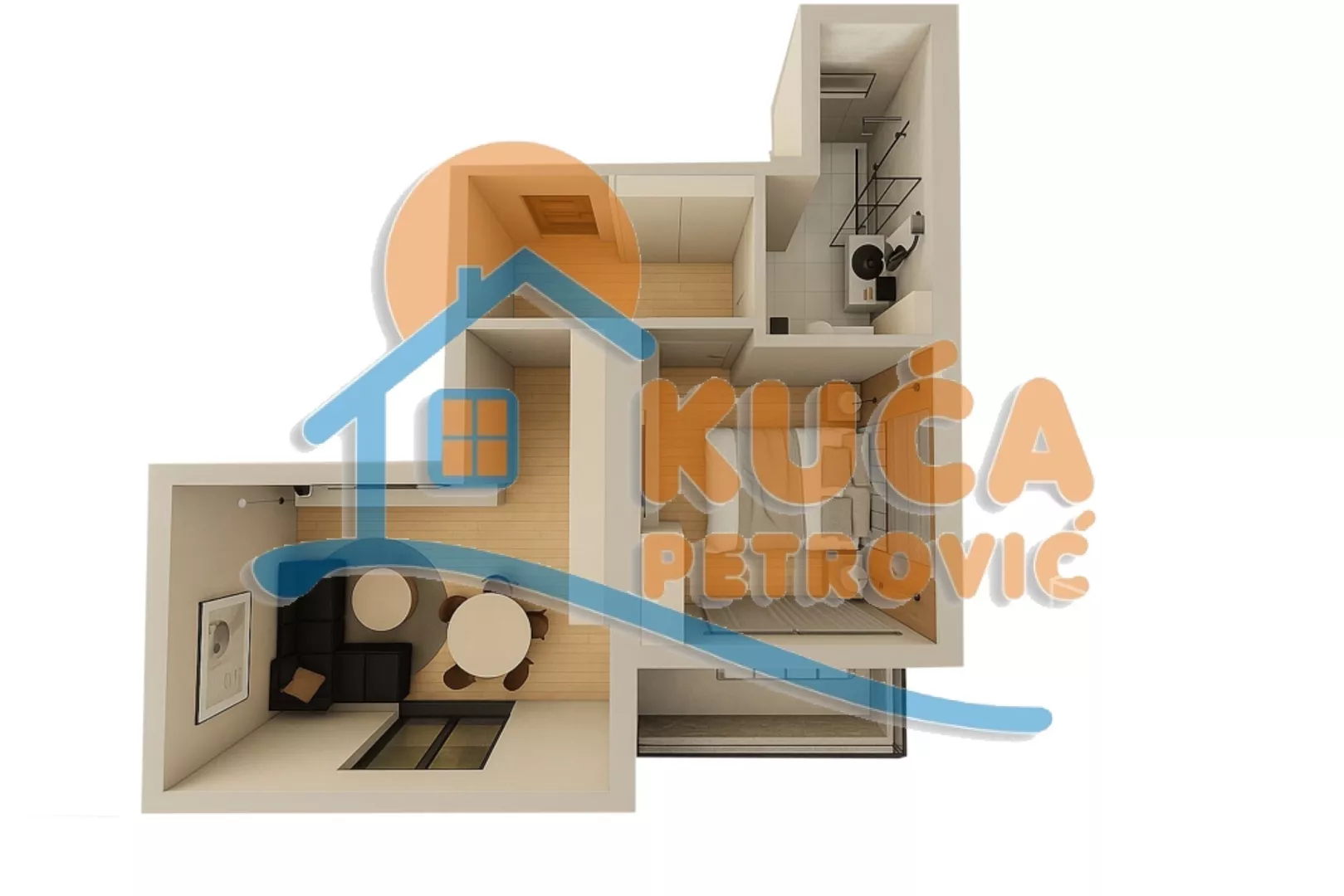 Jednoiposoban stan | 4zida