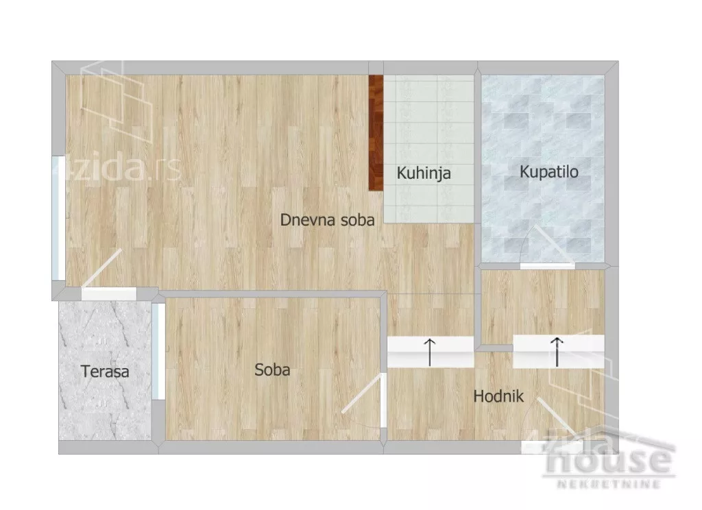 Jednoiposoban stan | 4zida