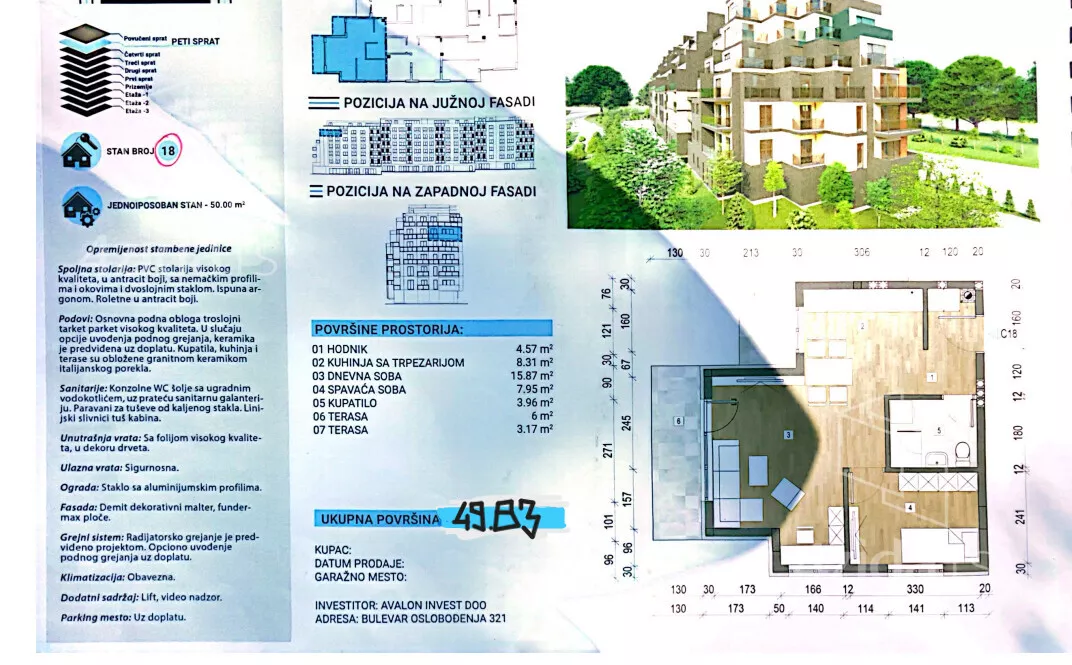 Dvosoban stan | 4zida