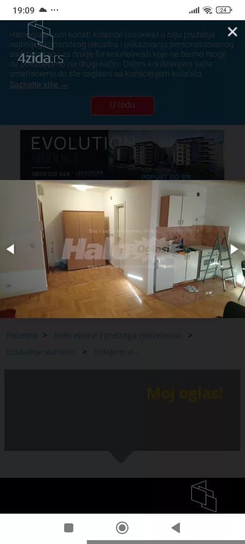 Jednosoban stan | 4zida