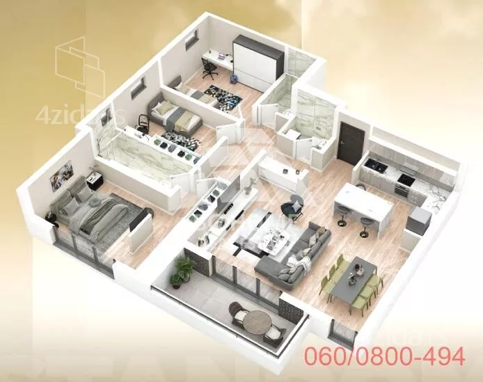 Četvorosoban stan | 4zida