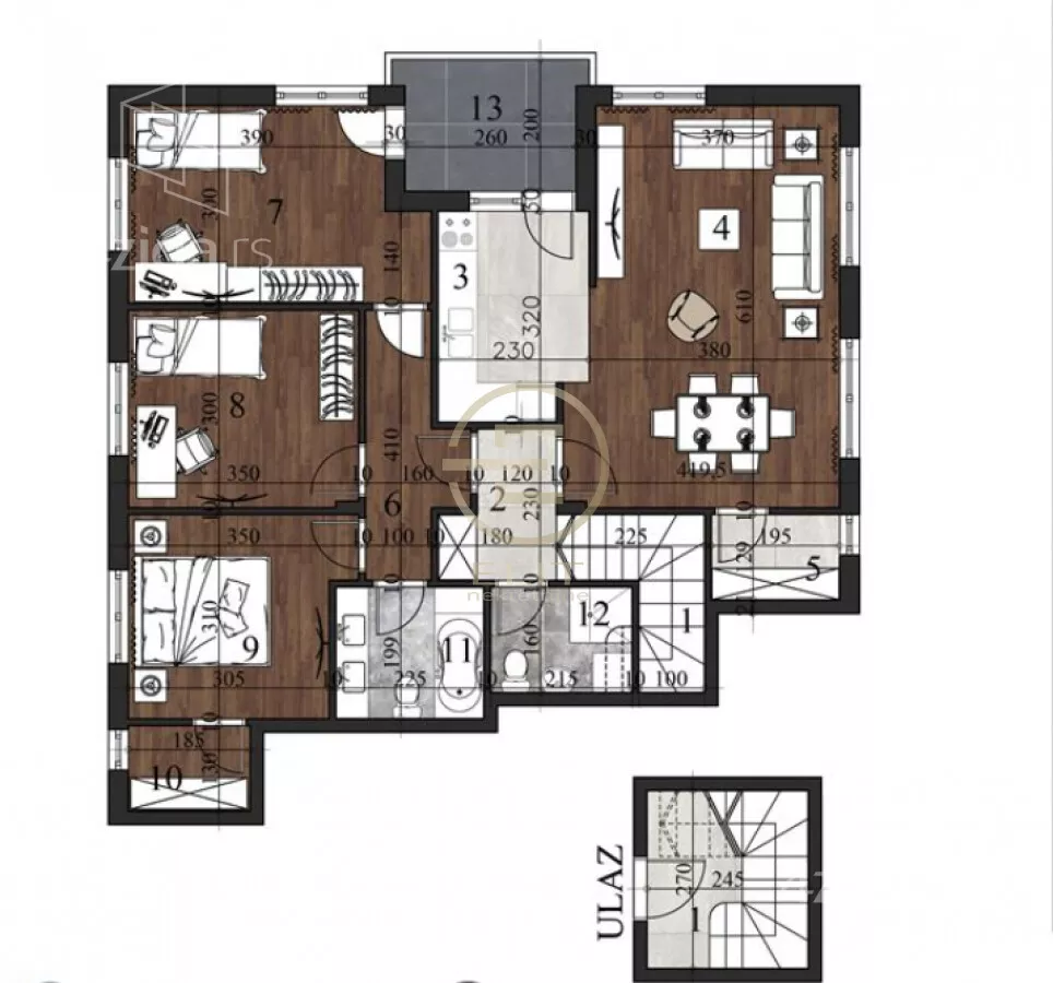 Četvorosoban stan | 4zida