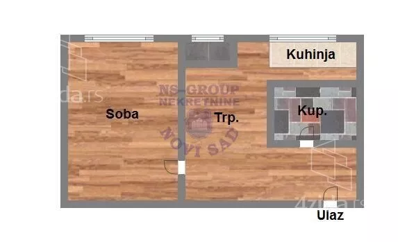 Jednoiposoban stan | 4zida