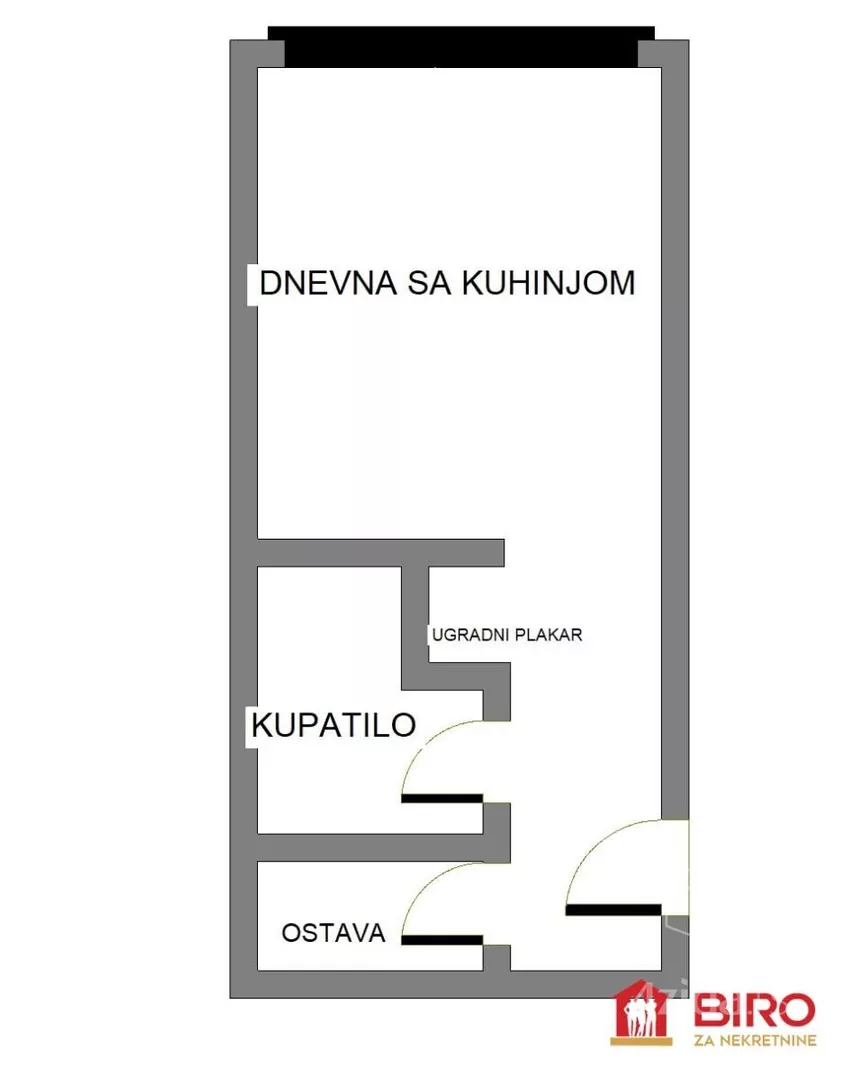 Jednosoban stan | 4zida