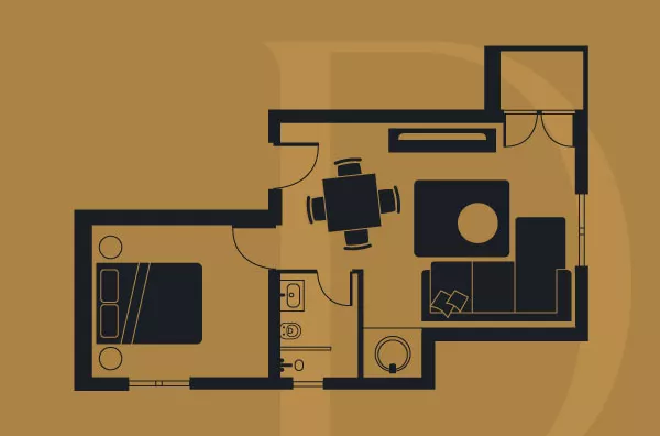 Jednoiposoban stan | 4zida