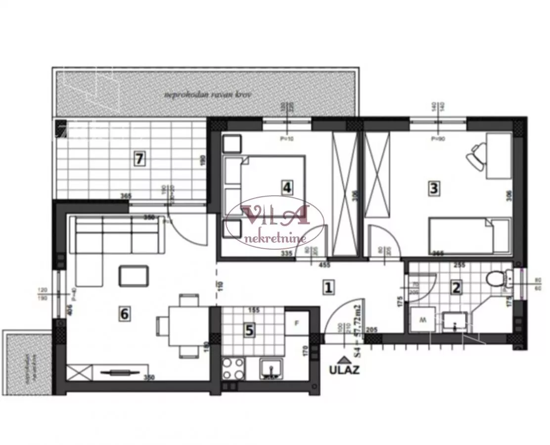 Trosoban stan | 4zida