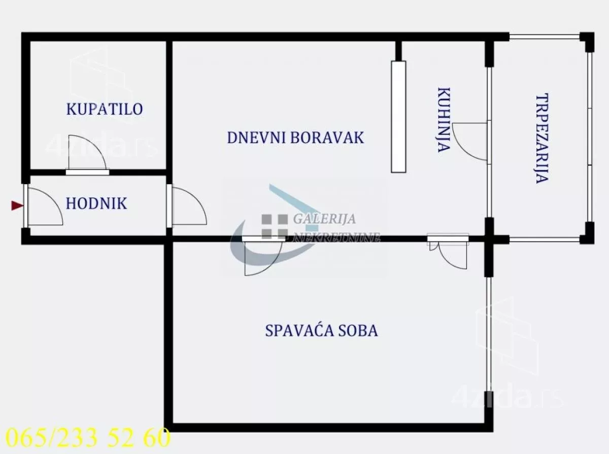 Dvosoban stan | 4zida