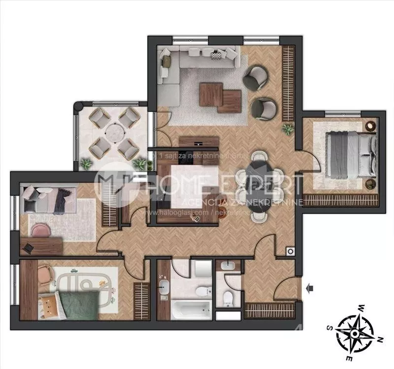 Četvorosoban stan | 4zida