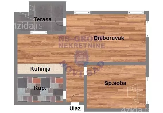 Dvosoban stan | 4zida