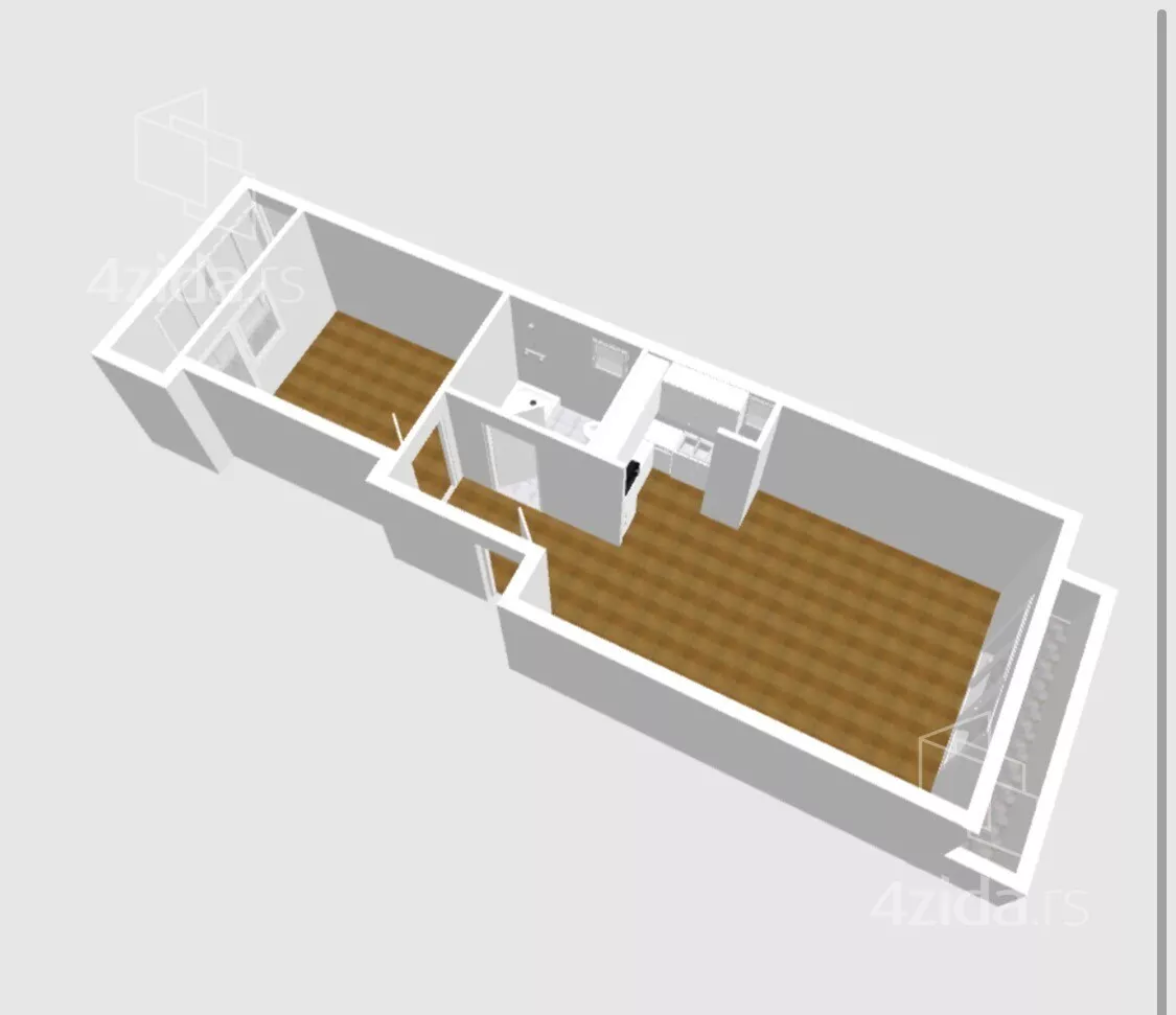 Dvosoban stan | 4zida