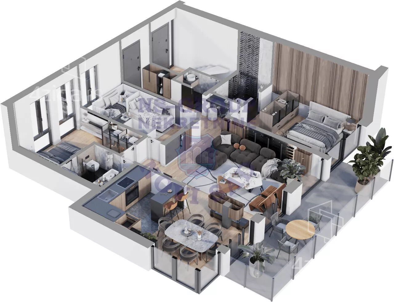 Četvorosoban stan | 4zida