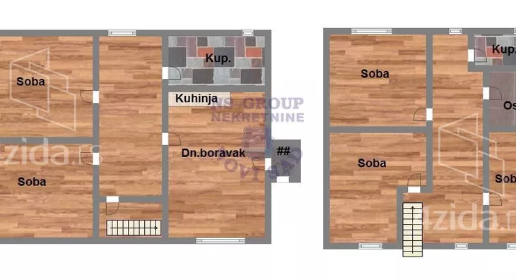 2-etažna kuća | 4zida