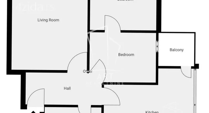 Dvosoban stan | 4zida