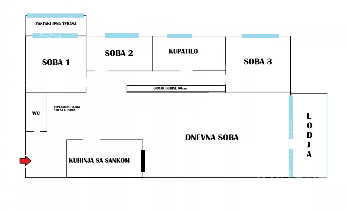 Četvorosoban stan | 4zida