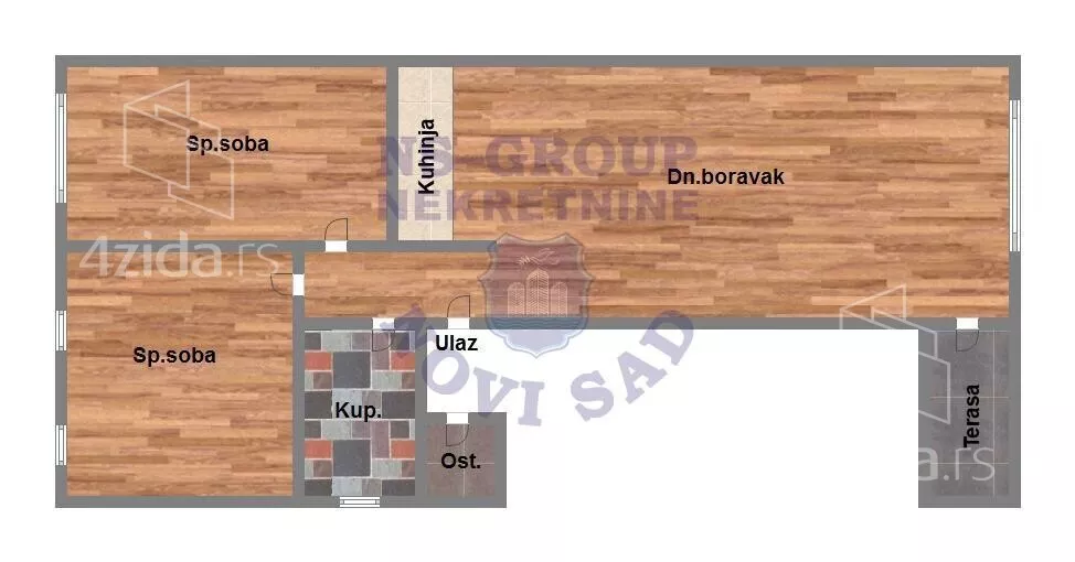 Trosoban stan | 4zida