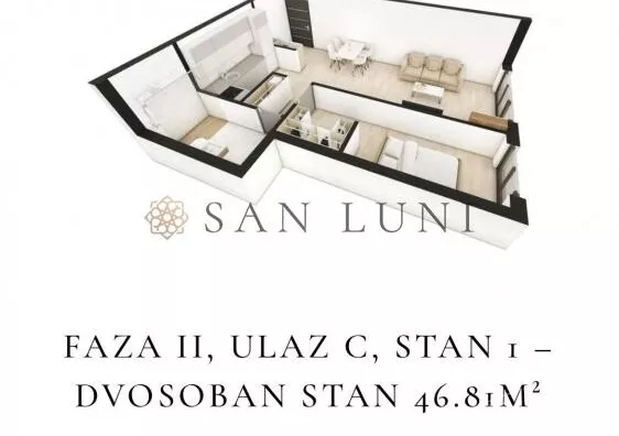 Dvosoban stan | 4zida
