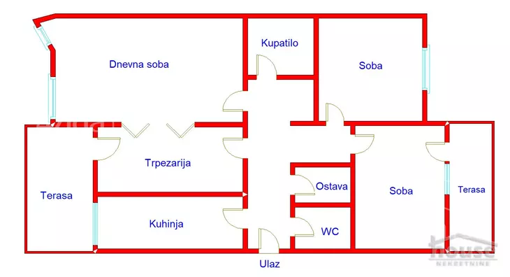 Trosoban stan | 4zida