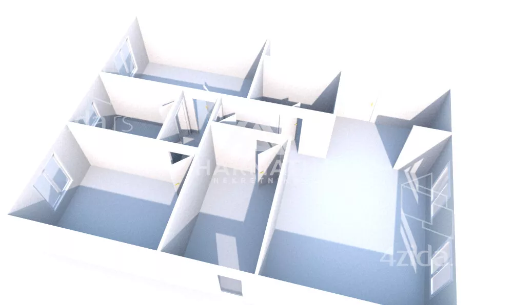 Trosoban stan | 4zida