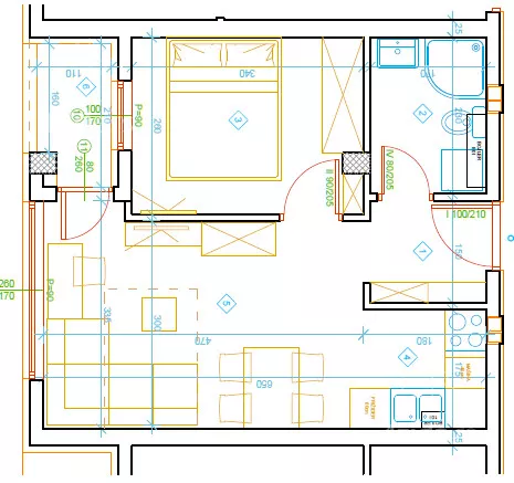 Jednoiposoban stan | 4zida