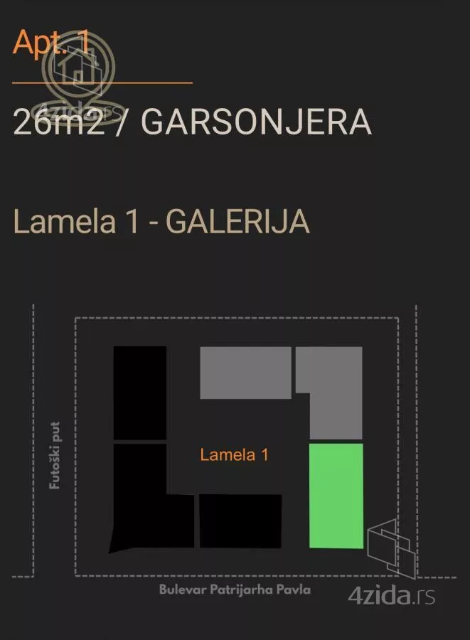 Garsonjera | 4zida