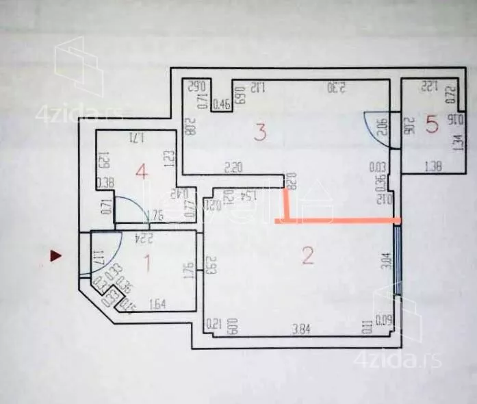 Jednoiposoban stan | 4zida