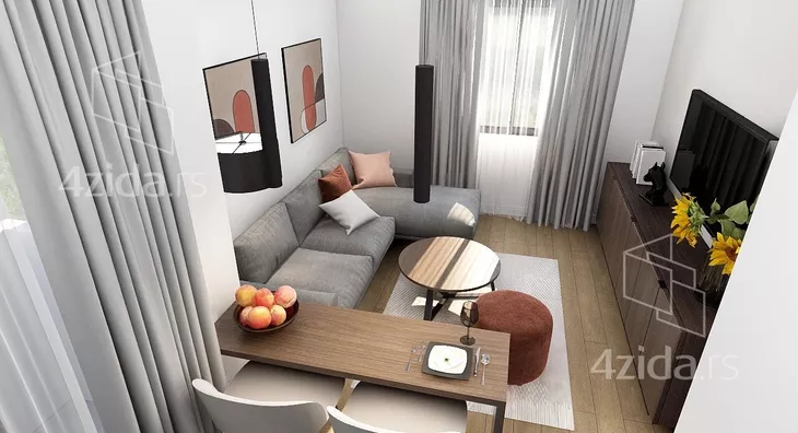 Jednoiposoban stan | 4zida