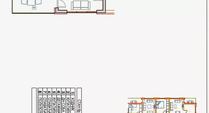 Dvoiposoban stan | 4zida