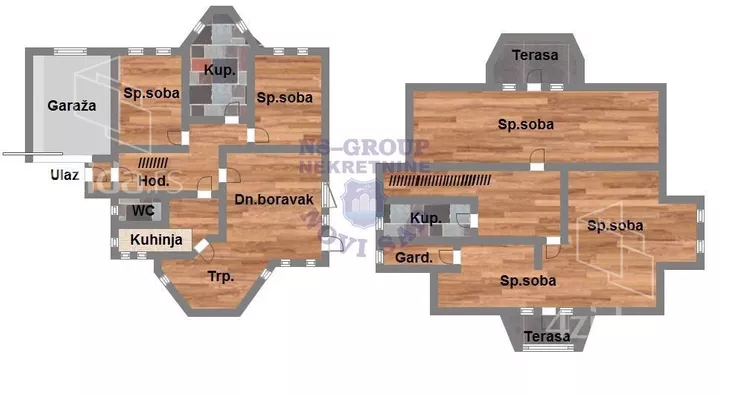2-etažna kuća | 4zida