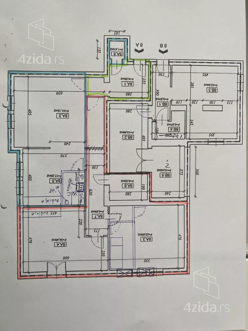 Četvoroiposoban stan | 4zida