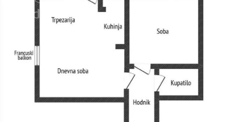 Dvosoban stan | 4zida